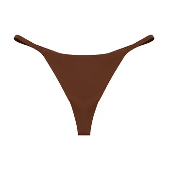 Dimensiune American hot logo-ul personalizat sexey lenjerie de corp pentru femei matase de gheață chilotei fără sudură tanga traceless bikini tanga