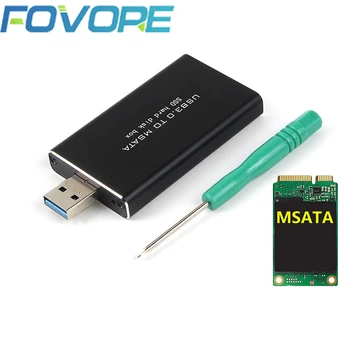 MSATA la USB 5Gbps USB 3.0 SSD mSATA Cabina de USB3.0 la mSATA Cazul Hard Disk Adaptor M2 SSD HDD Extern Mobile Cutie HDD Caz