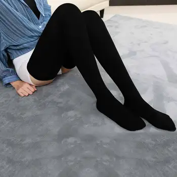 Noi Peste Genunchi Șosete Lungi Încălzit de Picior Femei Toamna Iarna 80cm Lungime Extinsă Non Alunecare Cald Coapsă Ridicat de Bumbac Ciorapi Sexy