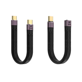 USB 4.0 Gen3 Tip C de sex Masculin/de sex Feminin pentru Tipul C de sex Masculin Fast Charger Cablu de Date 40Gpbs