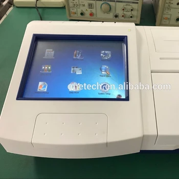 Ultimele noul intelligent touch screen microplăci elisa cititor / 96 bine placa de canal 8 test de sange echipamente cu preț ieftin E16
